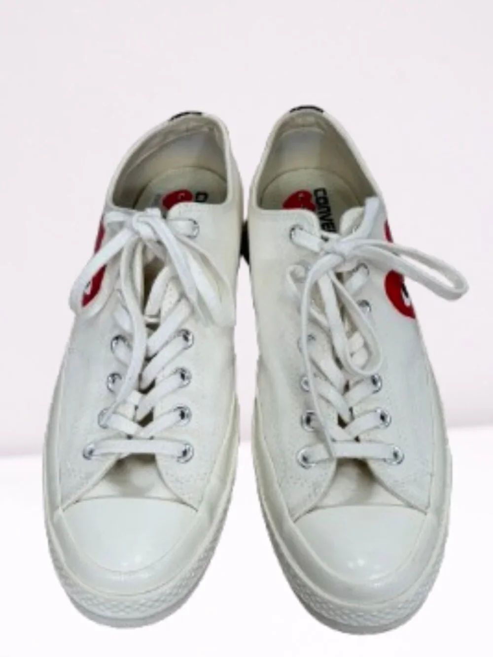 Comme des Garçons Play x Converse Men Chuck 70 Low-Top Sneakers 10.5 Worn Twice